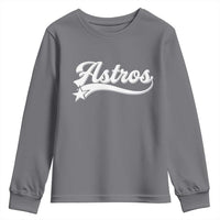 Vintage Astro Script Name Youth Sweatshirt Texas Vintage Sports Jersey Style 80s 90s