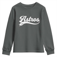 Vintage Astro Script Name Youth Sweatshirt Texas Vintage Sports Jersey Style 80s 90s