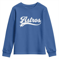 Vintage Astro Script Name Youth Sweatshirt Texas Vintage Sports Jersey Style 80s 90s