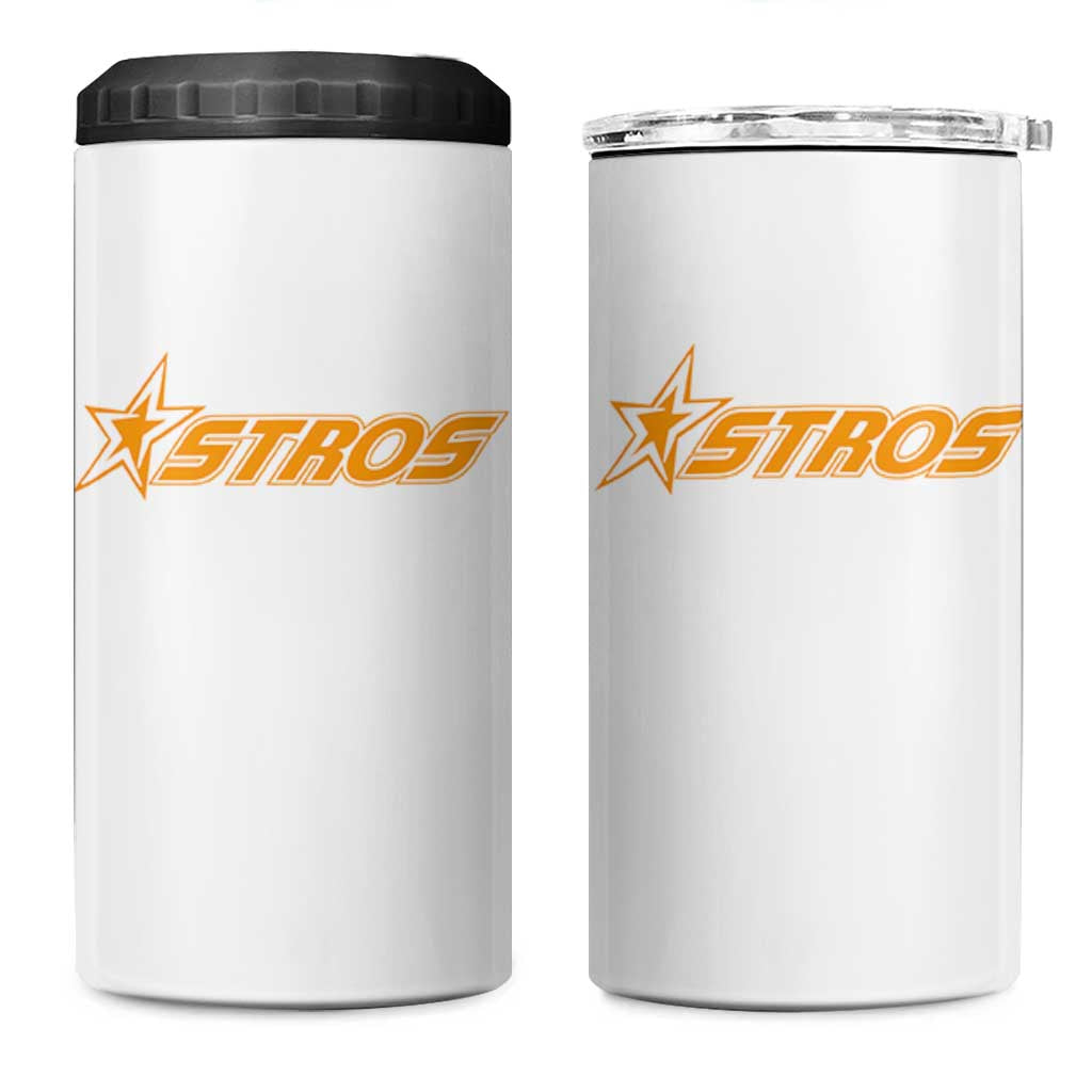 Vintage Astro Last Name Sports Style 4 in 1 Can Cooler Tumbler Baseball Fan Graphic 80s 90s