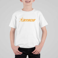Vintage Astro Last Name Sports Style T Shirt For Kid Baseball Fan Graphic 80s 90s