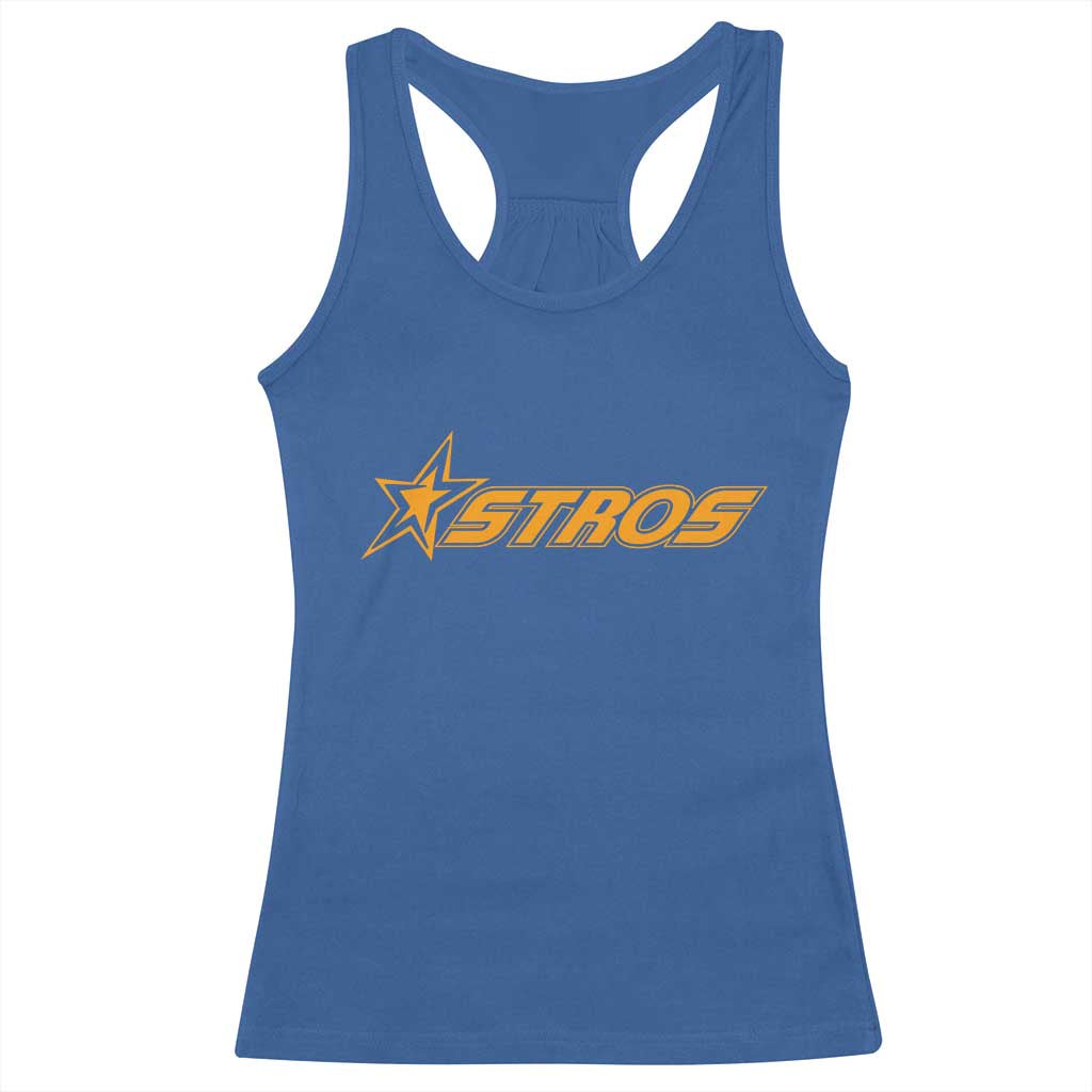 Vintage Astro Last Name Sports Style Racerback Tank Top Baseball Fan Graphic 80s 90s