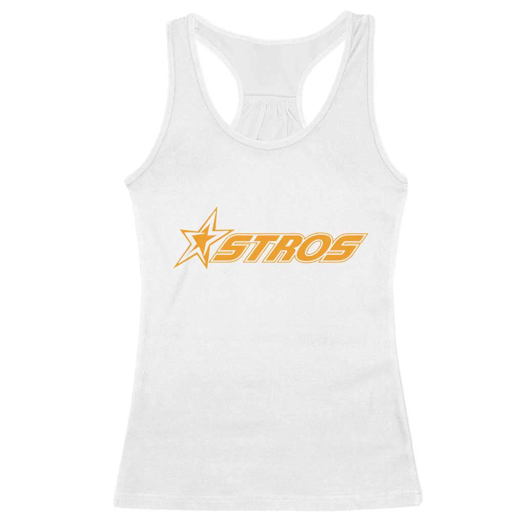 Vintage Astro Last Name Sports Style Racerback Tank Top Baseball Fan Graphic 80s 90s