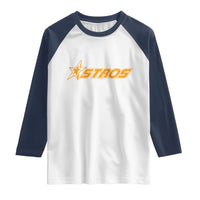Vintage Astro Last Name Sports Style Raglan Shirt Baseball Fan Graphic 80s 90s