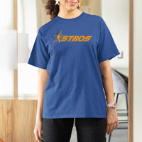 Vintage Astro Last Name Sports Style T Shirt For Women Baseball Fan Graphic 80s 90s