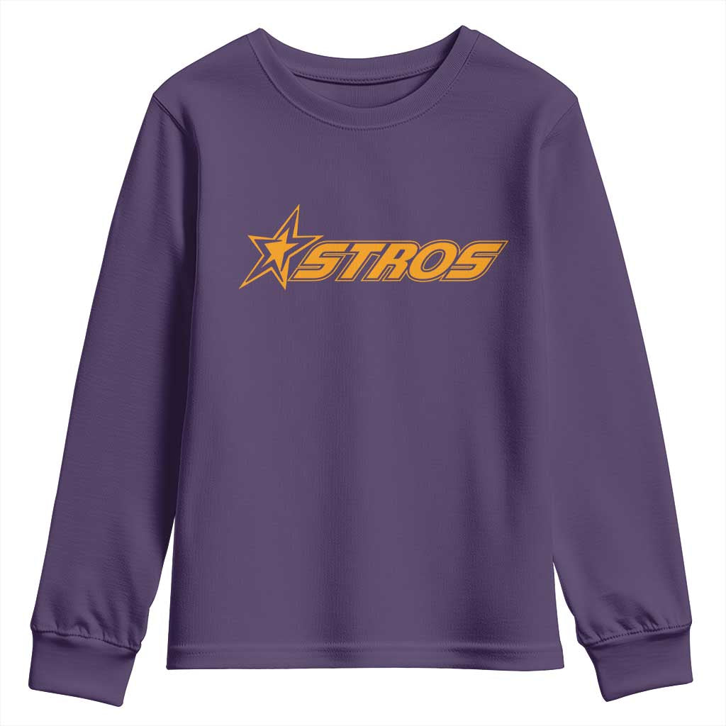Vintage Astro Last Name Sports Style Youth Sweatshirt Baseball Fan Graphic 80s 90s