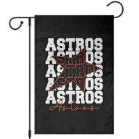 Vintage Astro Last Name Garden Flag Baseball Fan Graphic