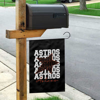 Vintage Astro Last Name Garden Flag Baseball Fan Graphic