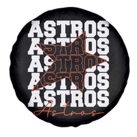 Vintage Astro Last Name Spare Tire Cover Baseball Fan Graphic