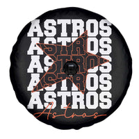 Vintage Astro Last Name Spare Tire Cover Baseball Fan Graphic