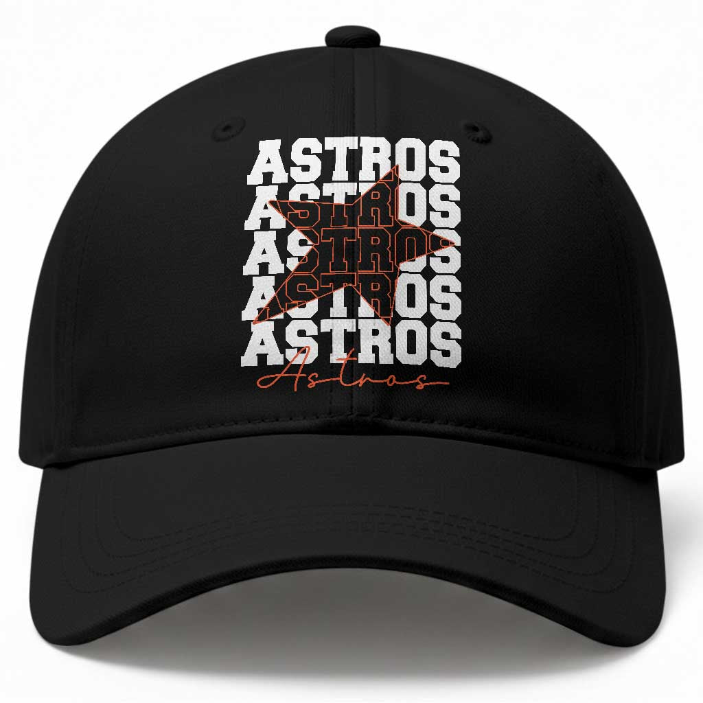 Vintage Astro Last Name Baseball Cap Baseball Fan Graphic
