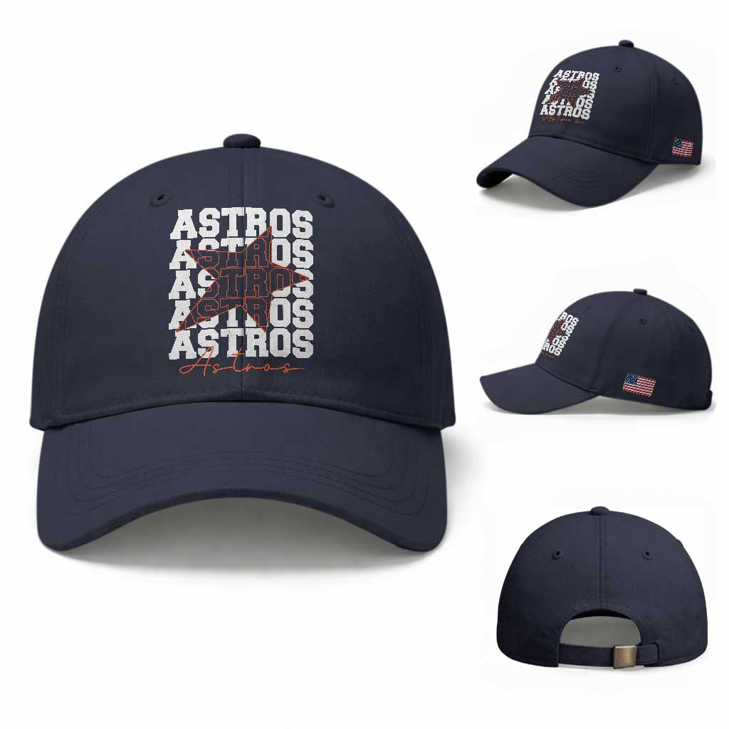 Vintage Astro Last Name Baseball Cap Baseball Fan Graphic