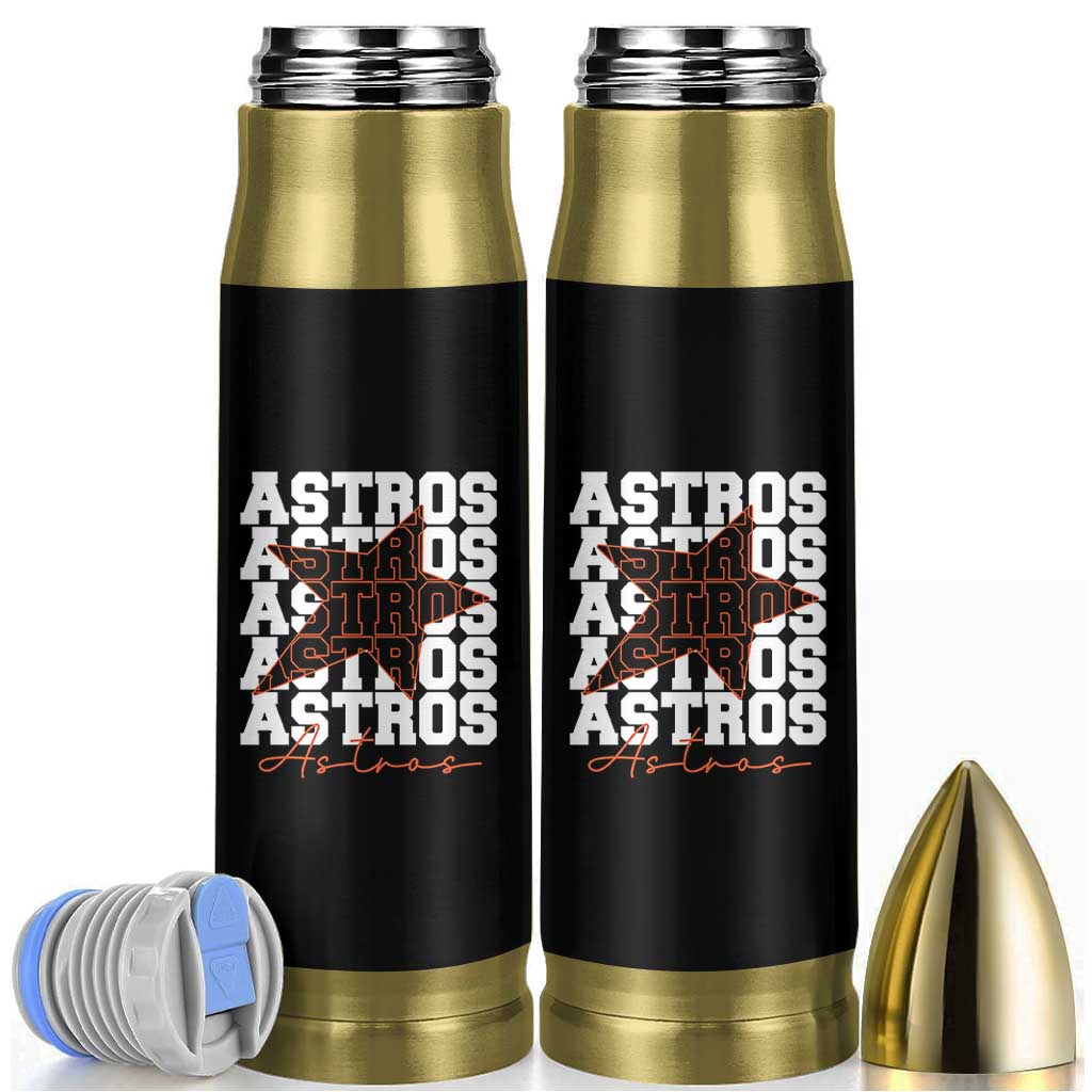 Vintage Astro Last Name Bullet Tumbler Baseball Fan Graphic