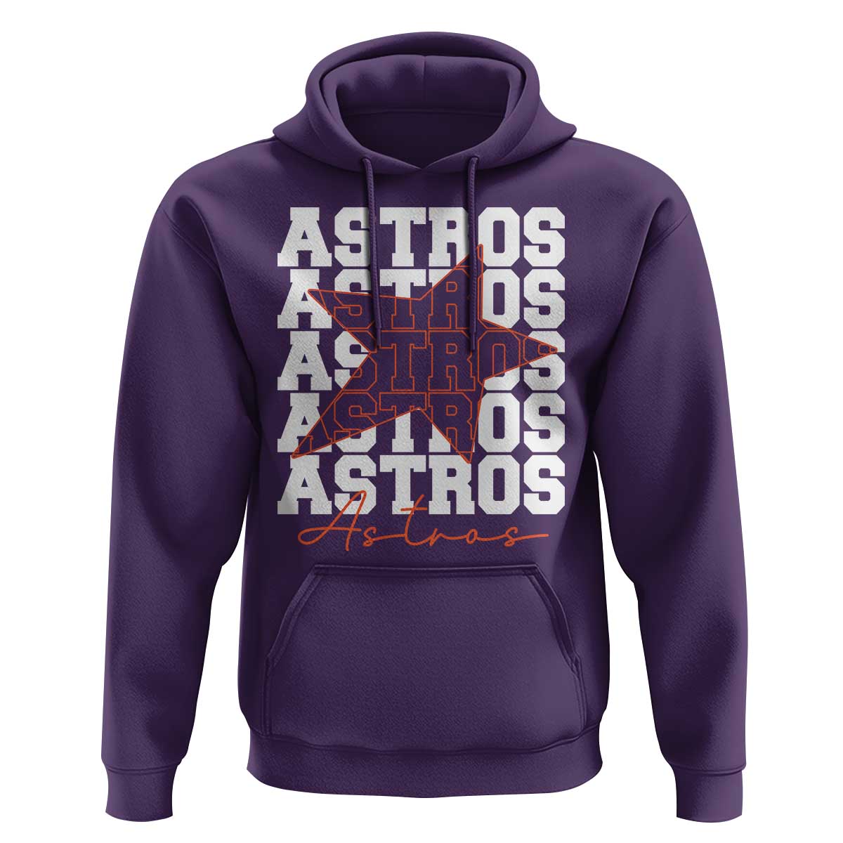 Vintage Astro Last Name Hoodie Baseball Fan Graphic