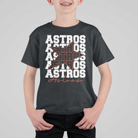 Vintage Astro Last Name T Shirt For Kid Baseball Fan Graphic