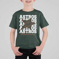 Vintage Astro Last Name T Shirt For Kid Baseball Fan Graphic