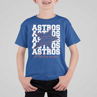 Vintage Astro Last Name T Shirt For Kid Baseball Fan Graphic