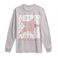 Vintage Astro Last Name Long Sleeve Shirt Baseball Fan Graphic