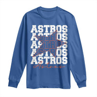 Vintage Astro Last Name Long Sleeve Shirt Baseball Fan Graphic