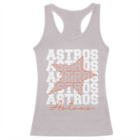 Vintage Astro Last Name Racerback Tank Top Baseball Fan Graphic