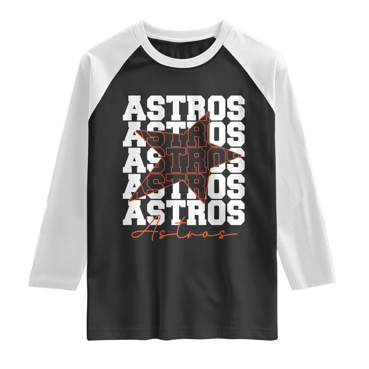 Vintage Astro Last Name Raglan Shirt Baseball Fan Graphic