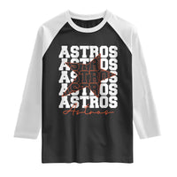 Vintage Astro Last Name Raglan Shirt Baseball Fan Graphic