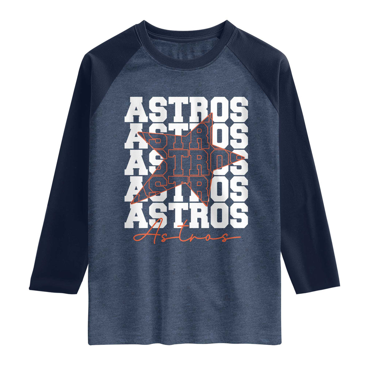 Vintage Astro Last Name Raglan Shirt Baseball Fan Graphic
