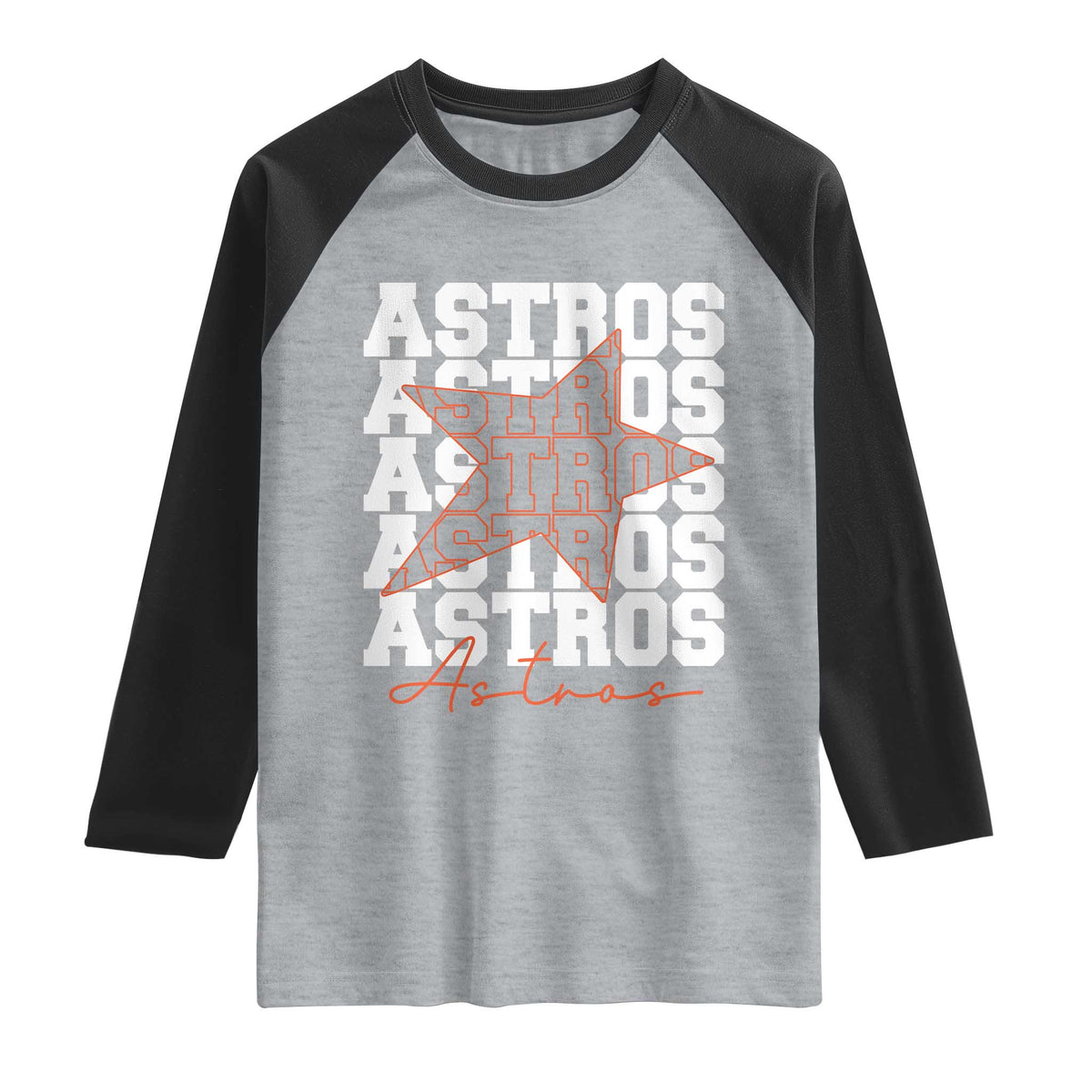 Vintage Astro Last Name Raglan Shirt Baseball Fan Graphic