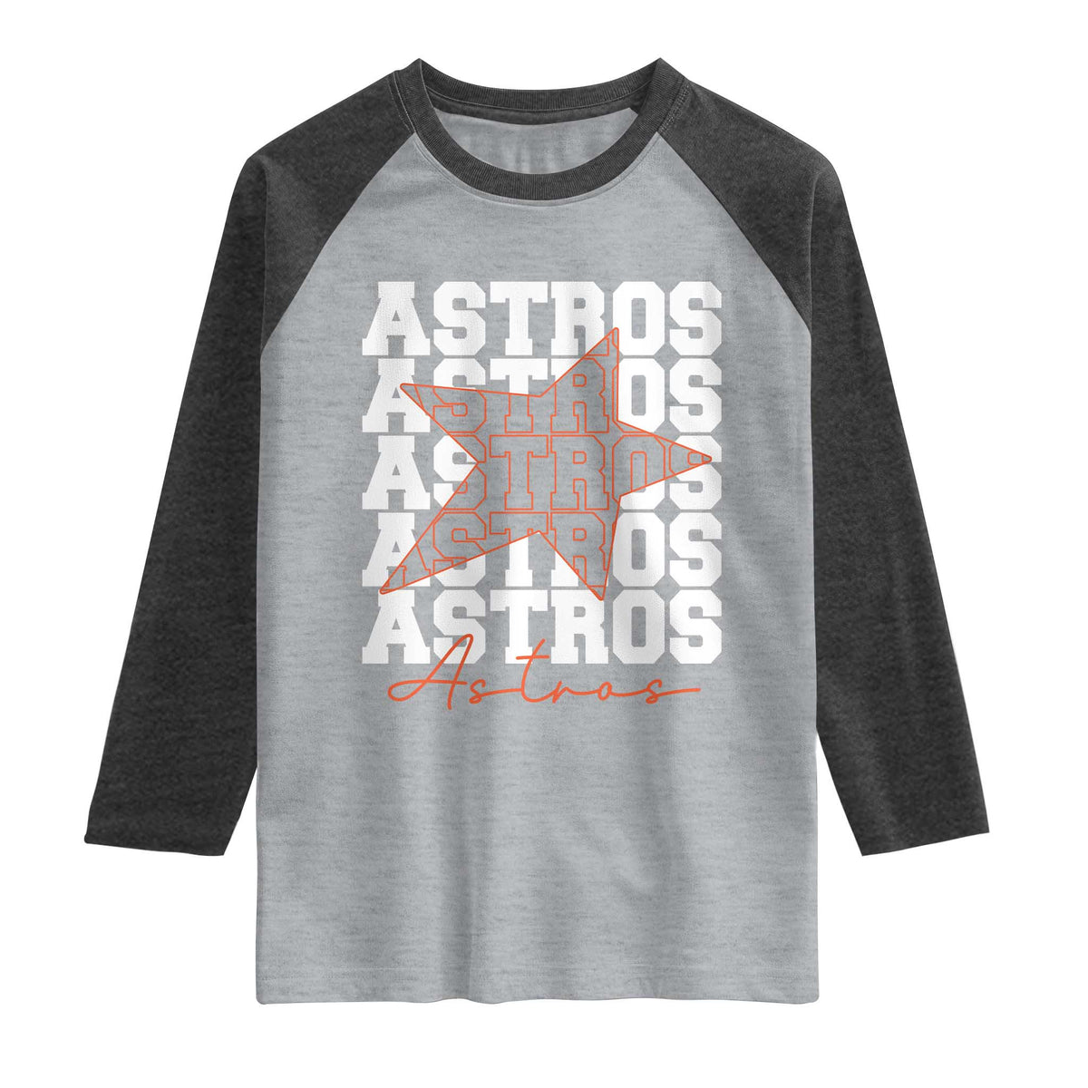 Vintage Astro Last Name Raglan Shirt Baseball Fan Graphic