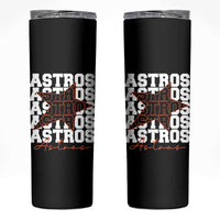 Vintage Astro Last Name Skinny Tumbler Baseball Fan Graphic