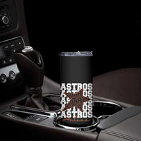 Vintage Astro Last Name Skinny Tumbler Baseball Fan Graphic