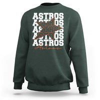 Vintage Astro Last Name Sweatshirt Baseball Fan Graphic