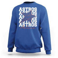 Vintage Astro Last Name Sweatshirt Baseball Fan Graphic