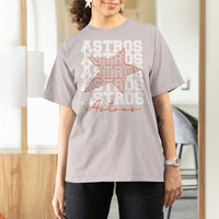 Vintage Astro Last Name T Shirt For Women Baseball Fan Graphic