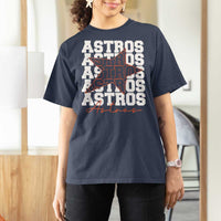 Vintage Astro Last Name T Shirt For Women Baseball Fan Graphic