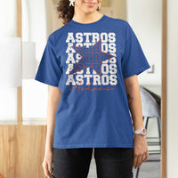 Vintage Astro Last Name T Shirt For Women Baseball Fan Graphic