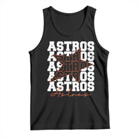 Vintage Astro Last Name Tank Top Baseball Fan Graphic