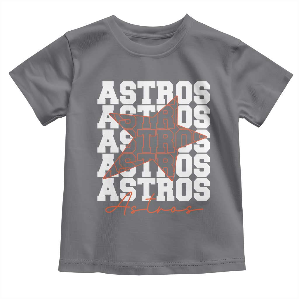 Vintage Astro Last Name Toddler T Shirt Baseball Fan Graphic