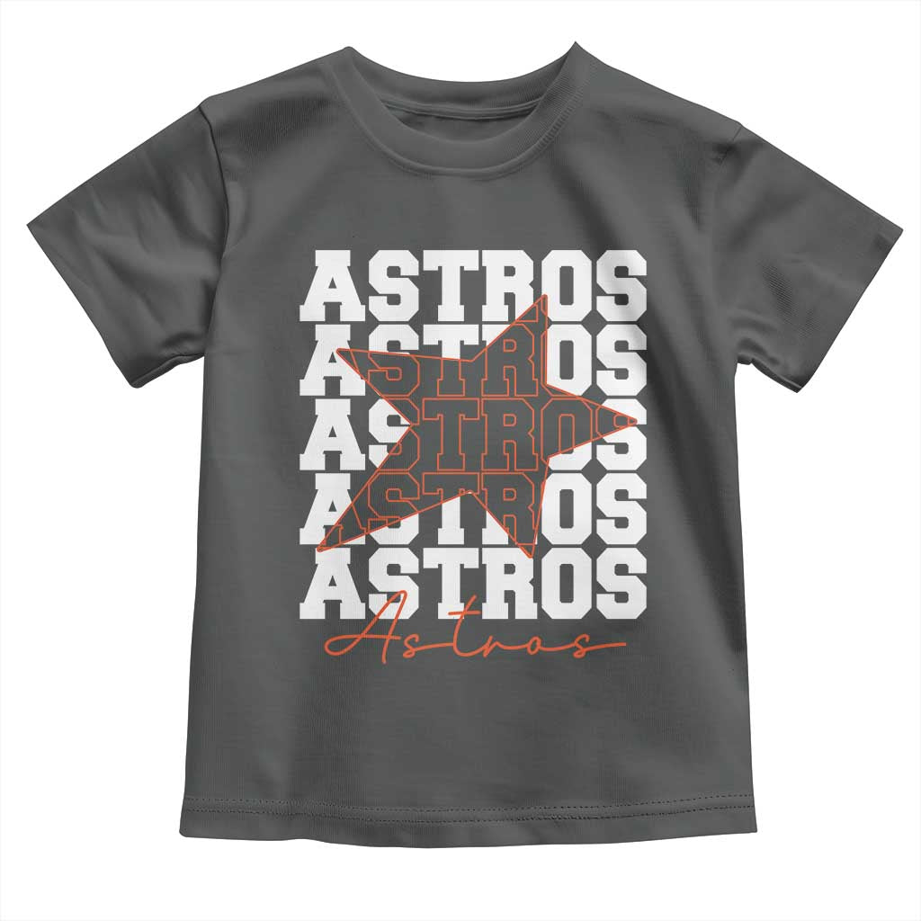Vintage Astro Last Name Toddler T Shirt Baseball Fan Graphic