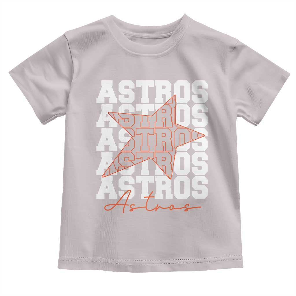 Vintage Astro Last Name Toddler T Shirt Baseball Fan Graphic