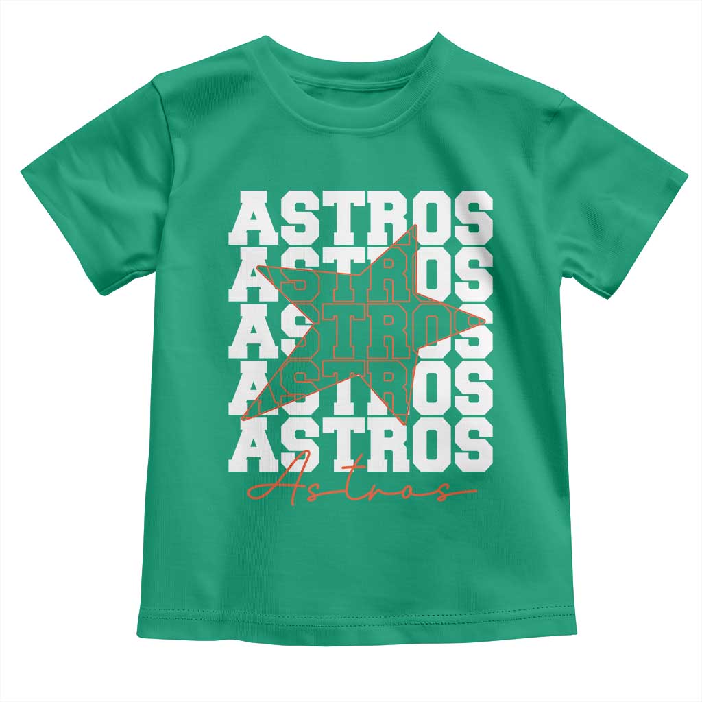 Vintage Astro Last Name Toddler T Shirt Baseball Fan Graphic
