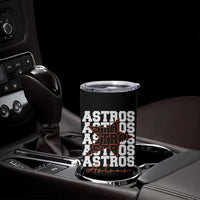 Vintage Astro Last Name Tumbler Cup Baseball Fan Graphic