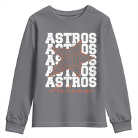 Vintage Astro Last Name Youth Sweatshirt Baseball Fan Graphic
