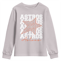 Vintage Astro Last Name Youth Sweatshirt Baseball Fan Graphic