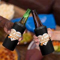 Retro Astro Script Name 4 in 1 Can Cooler Tumbler Baseball Heart Vintage Sports Fans
