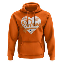 Retro Astro Script Name Hoodie Baseball Heart Vintage Sports Fans