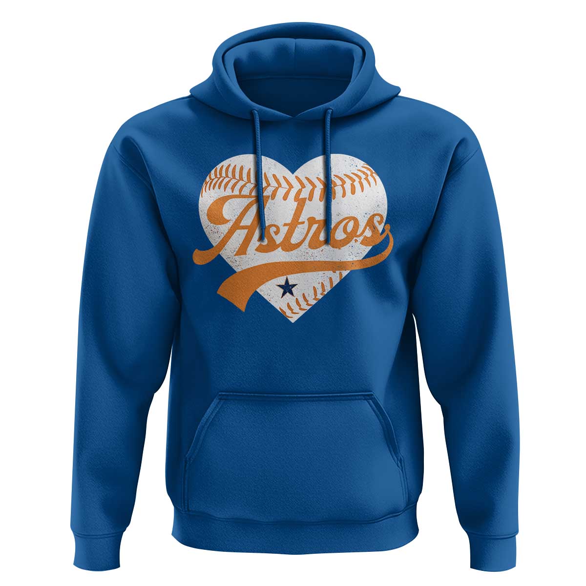 Retro Astro Script Name Hoodie Baseball Heart Vintage Sports Fans