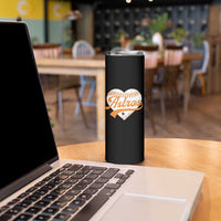 Retro Astro Script Name Skinny Tumbler Baseball Heart Vintage Sports Fans