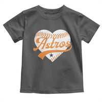Retro Astro Script Name Toddler T Shirt Baseball Heart Vintage Sports Fans