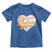 Retro Astro Script Name Toddler T Shirt Baseball Heart Vintage Sports Fans